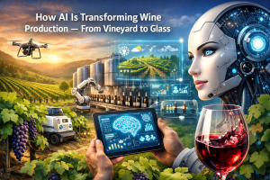 How AI Is Transforming Wine Production — From Vineyard to Glass